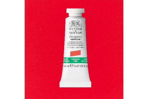 Designers gouache 14ml cadminum-free, Red 901